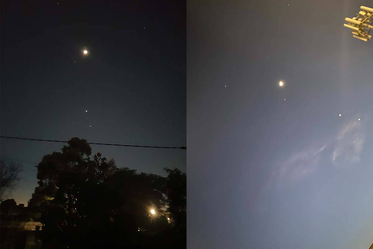 Article image for Bright lights: Four planets align in the sky