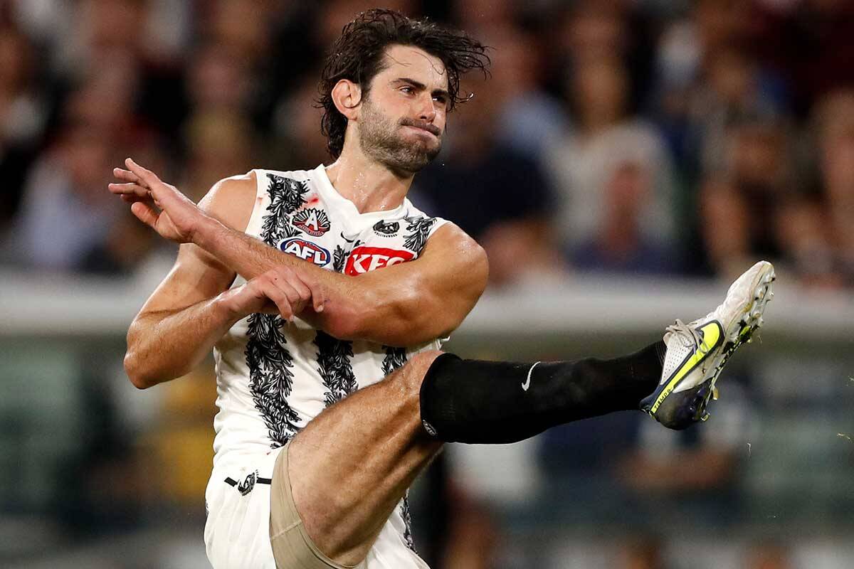 Article image for Brodie Grundy shares thoughts on proposed changes to ruck rules after his knee injury