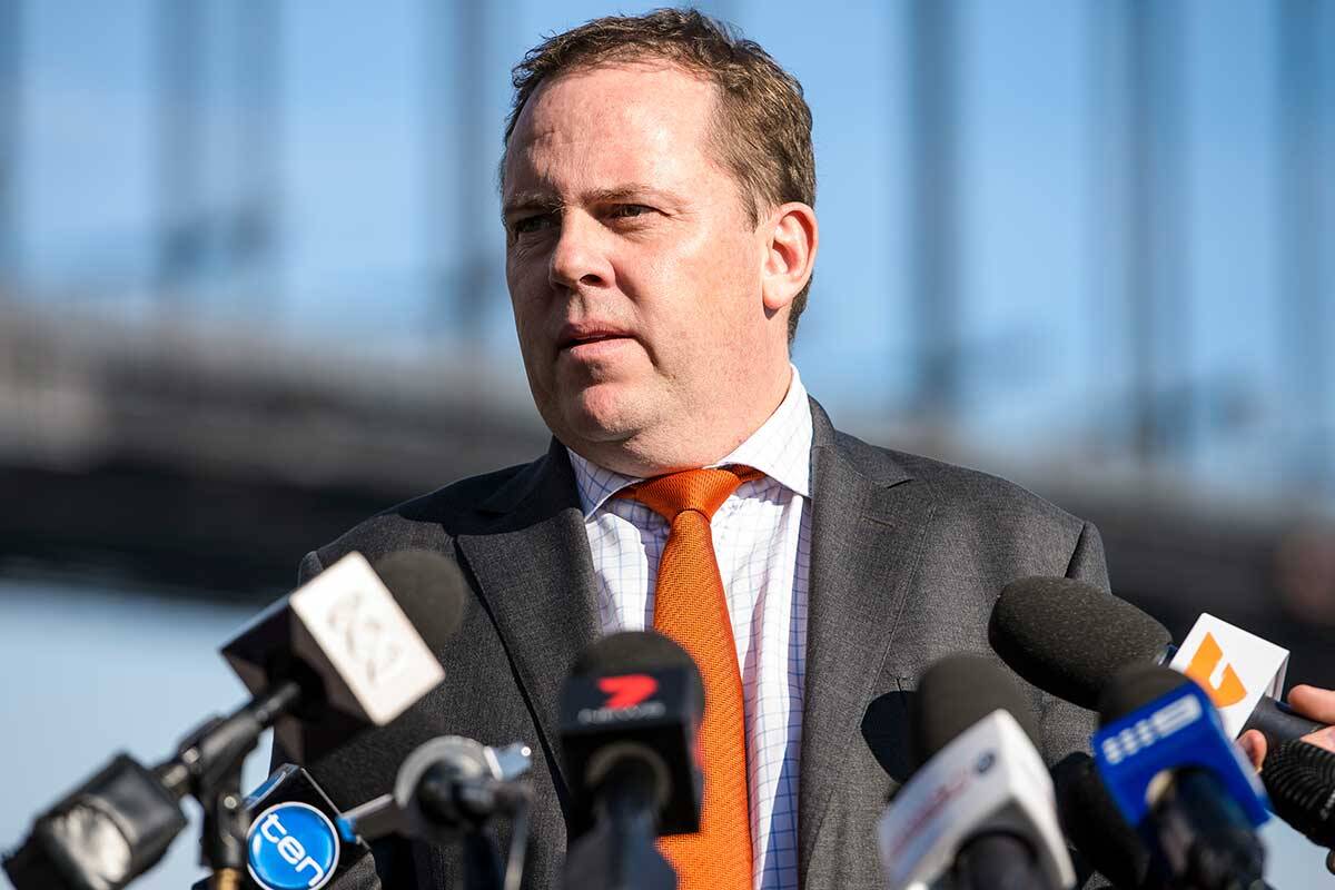 Article image for GWS chief doesn’t rule himself out as possible replacement for Gillon McLachlan
