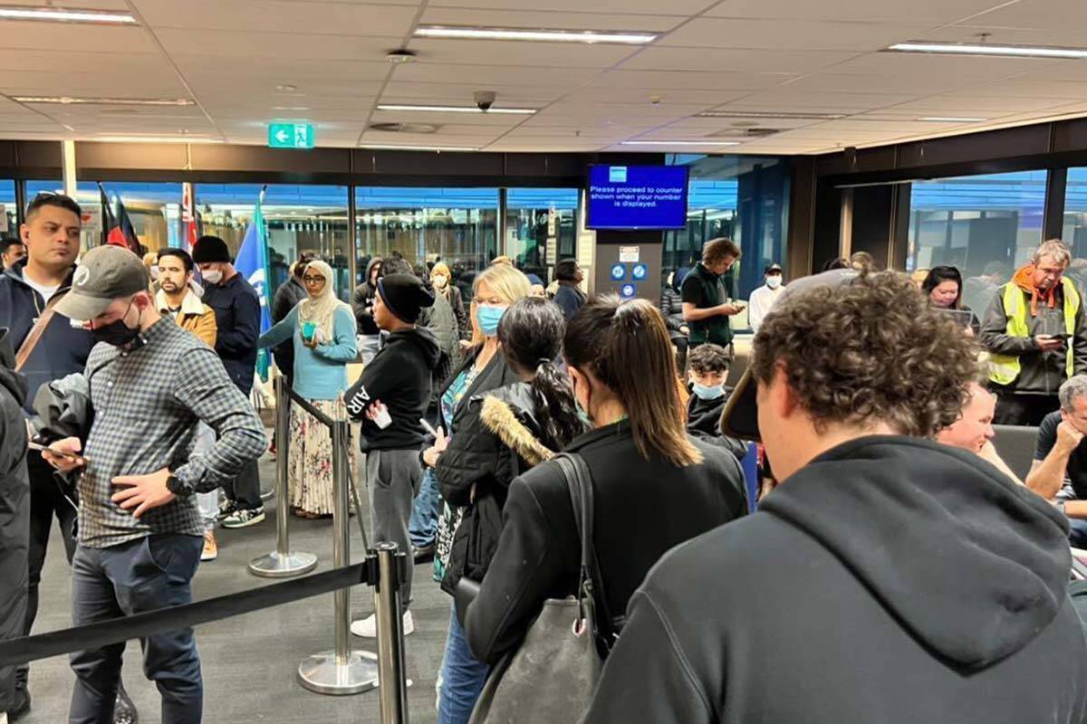 Article image for Passport pain: Massive queues and lengthy delays as backlog hits