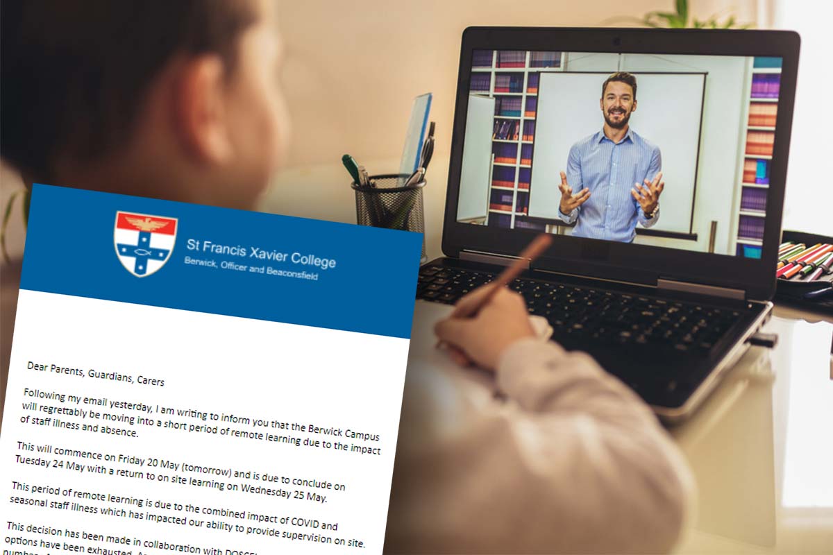 Schools return to remote learning as serious flu and COVID-19 staff ...