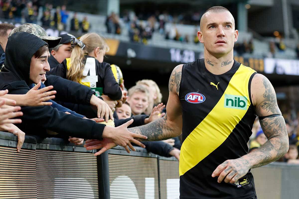 Article image for Matthew Richardson shares his thoughts on the speculation about Dustin Martin