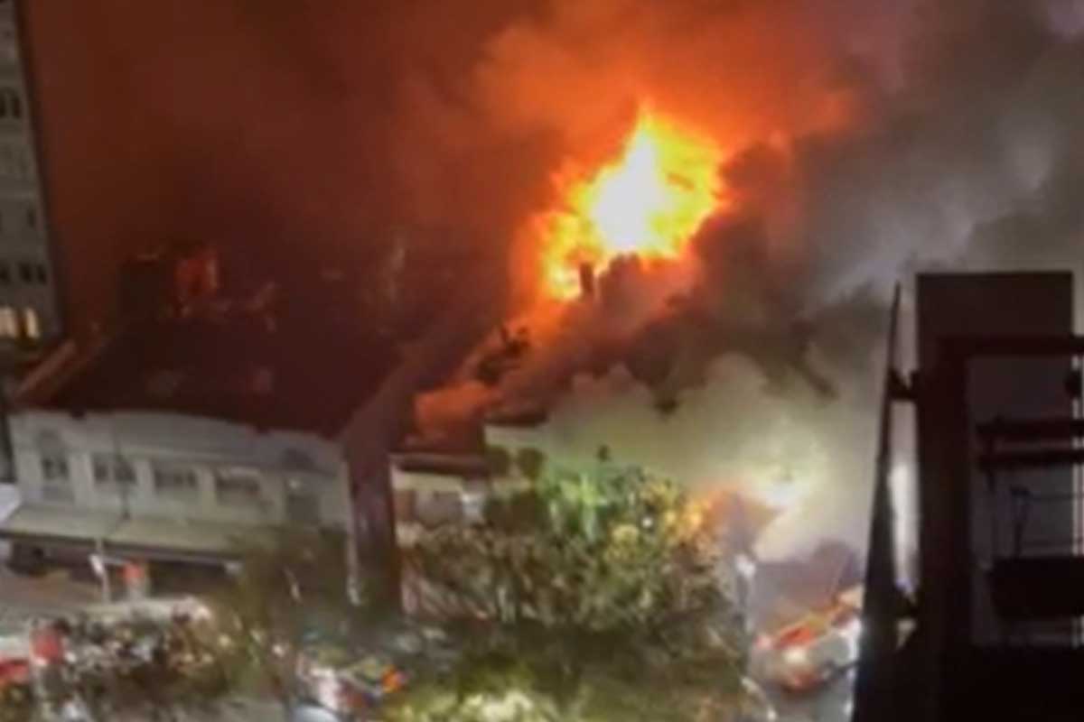 CBD strip club destroyed by 'suspicious' fire