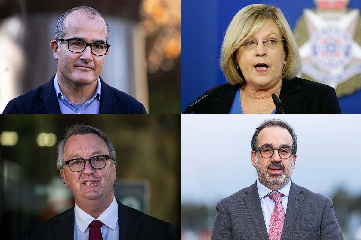 Article image for Four senior Andrews Government ministers to step down