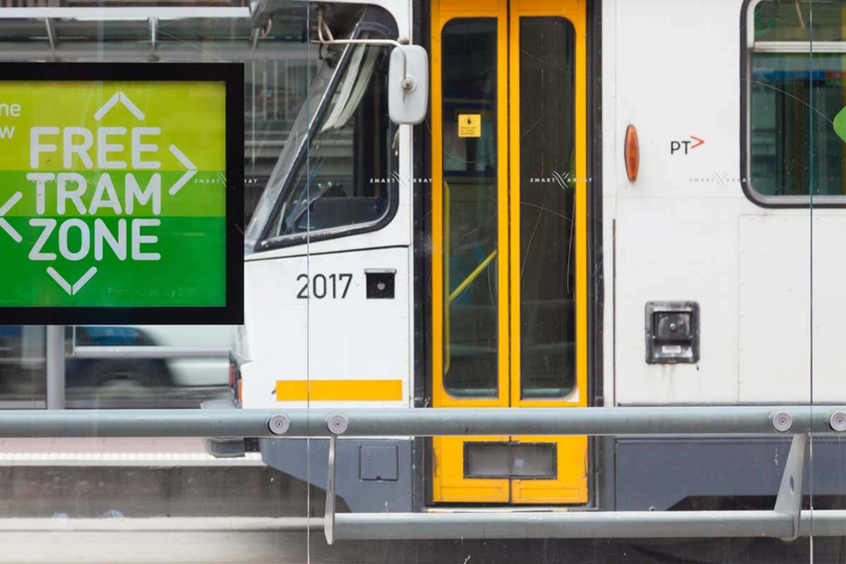 Article image for Man punched and kicked in brazen CBD tram stop attack