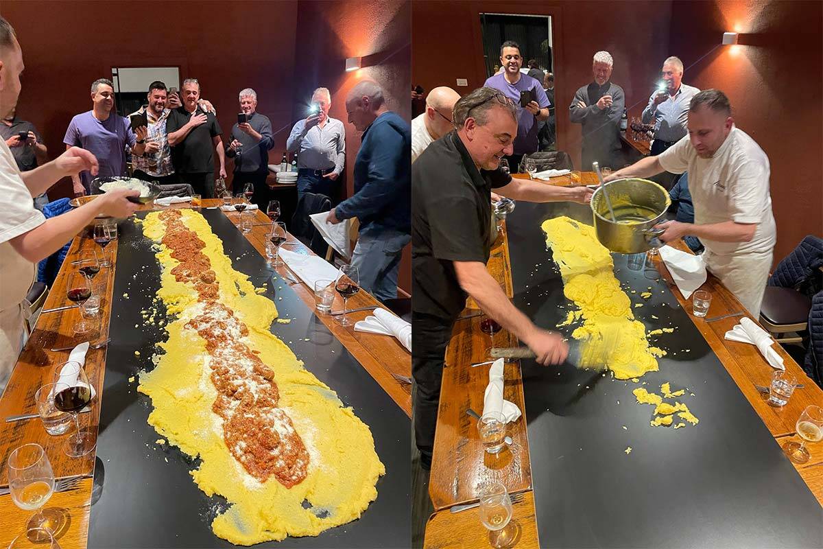 Article image for Kew restaurant serves up 10-foot polenta