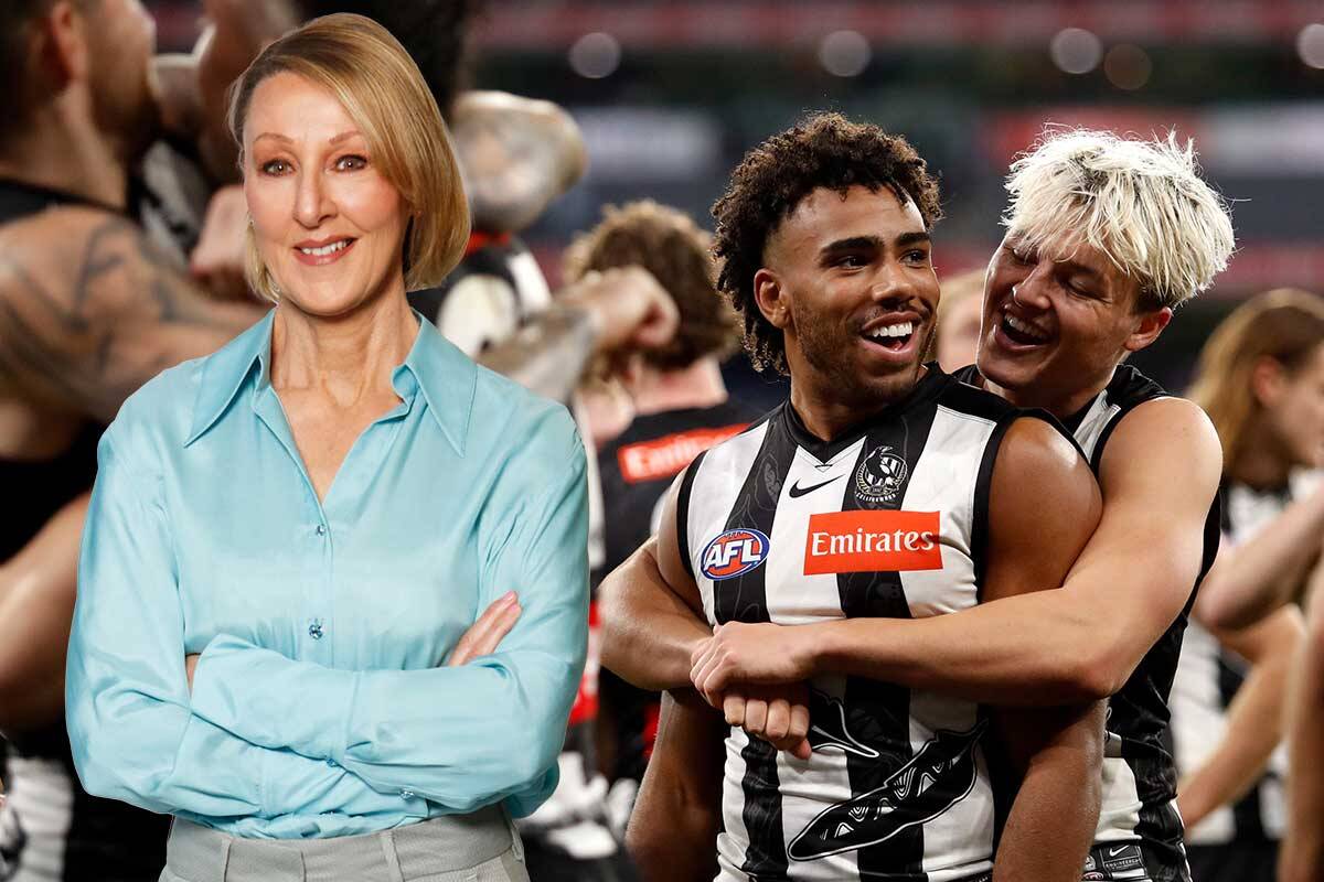 Article image for Dee Dee Dunleavy makes a quick point about the Collingwood TikTok video