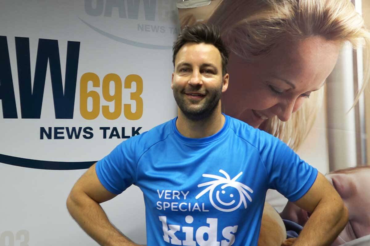 Article image for HE’S DONE IT! Jimmy Bartel clocks up 100km on the treadmill for Very Special Kids
