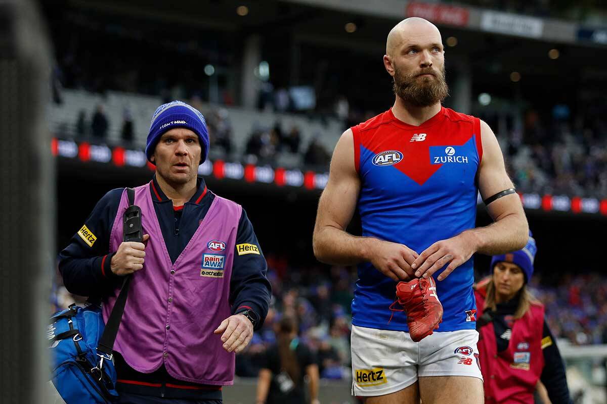 Article image for Max Gawn set for stint on the sidelines