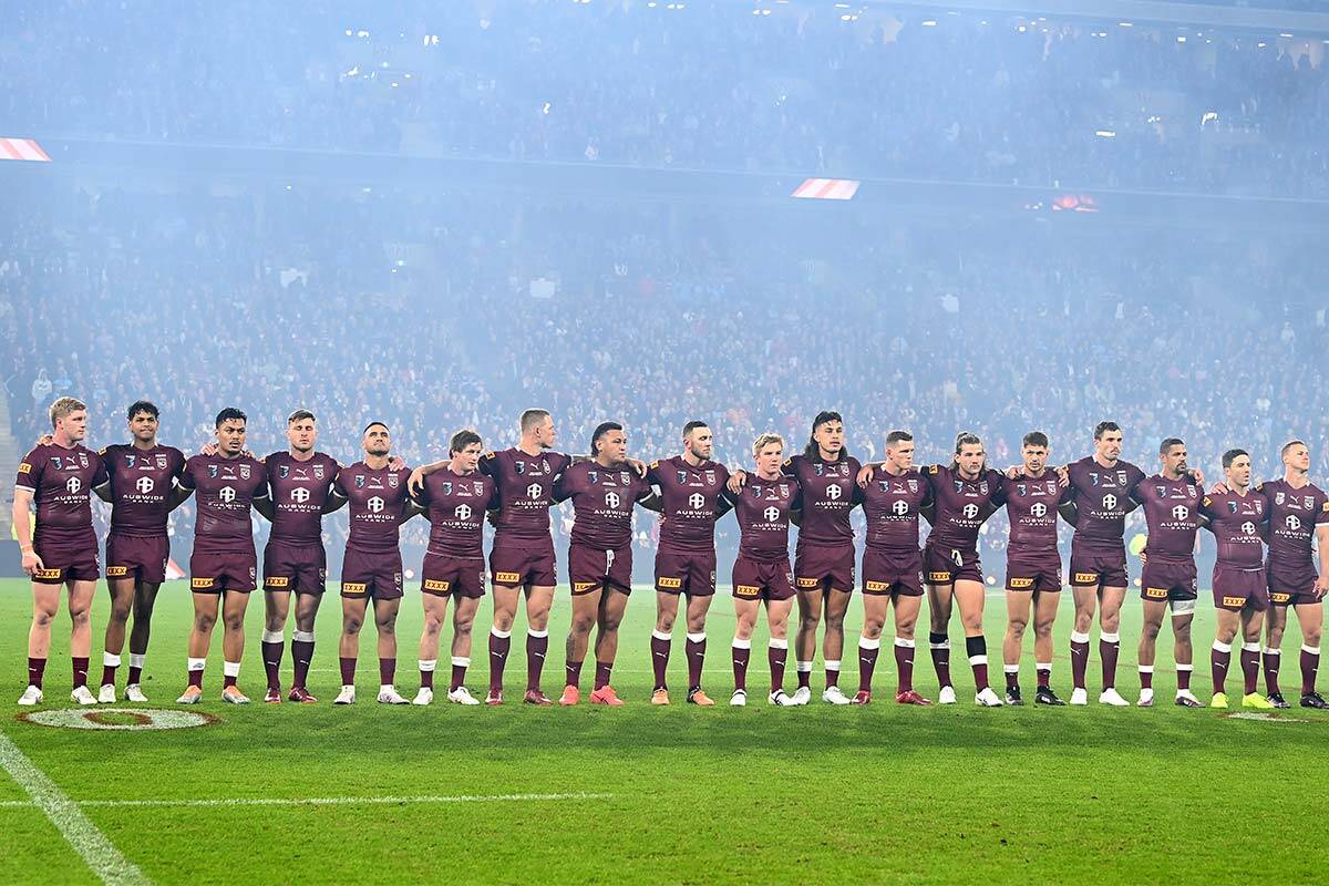 State of Origin national anthem performance mocked