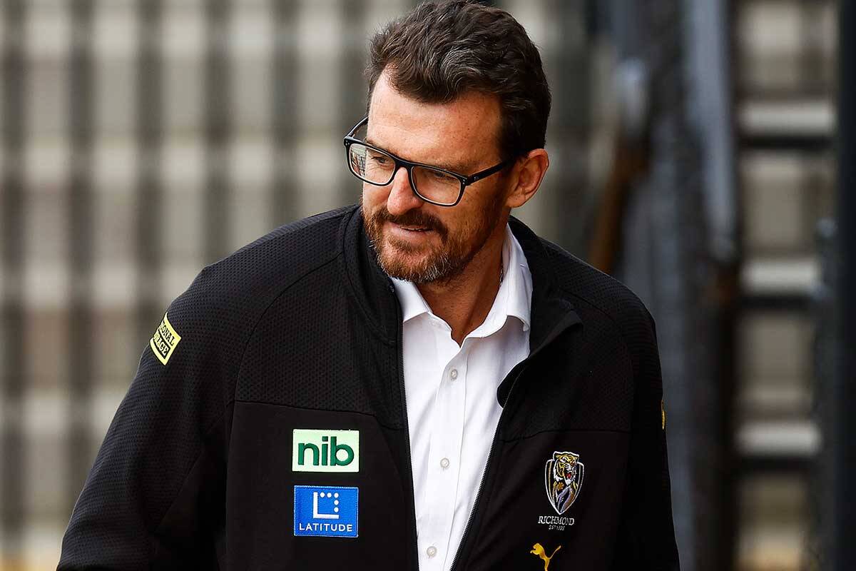 Article image for Richmond chief Brendon Gale addresses link to AFL’s top job