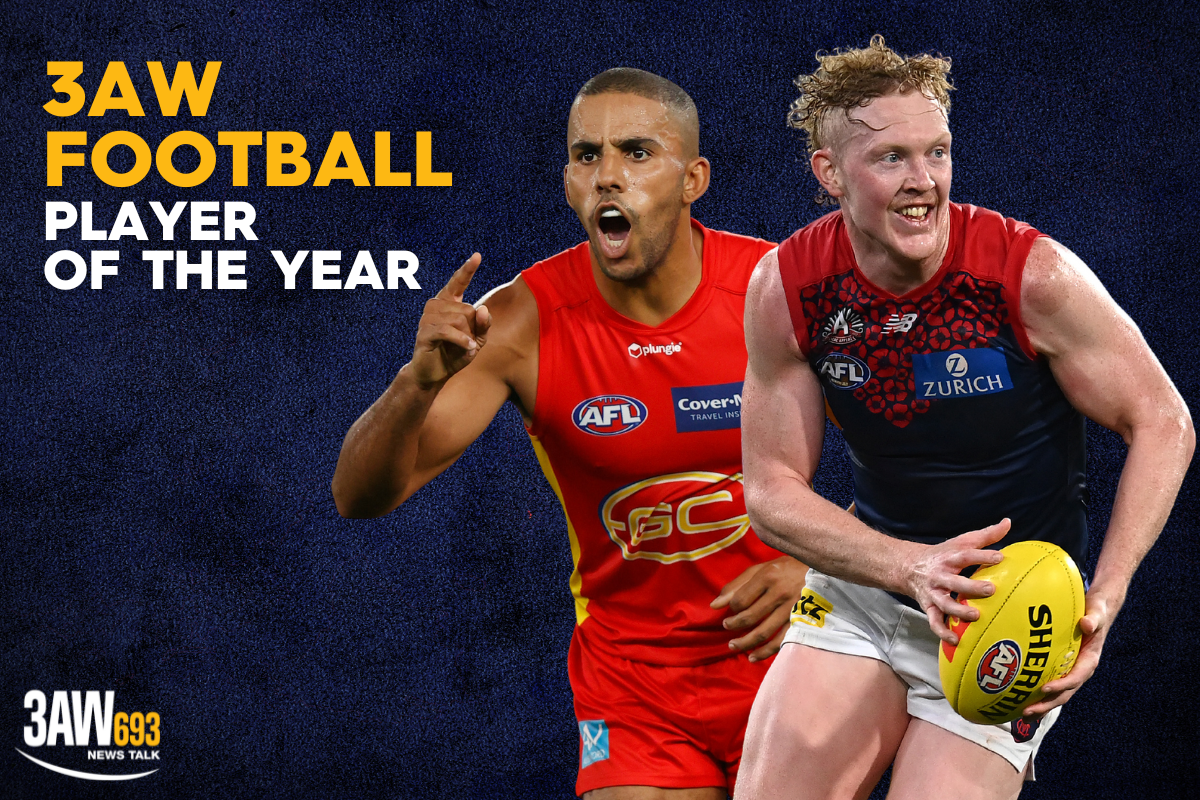 Article image for The race for 3AW Football’s Player Of The Year award heats up!