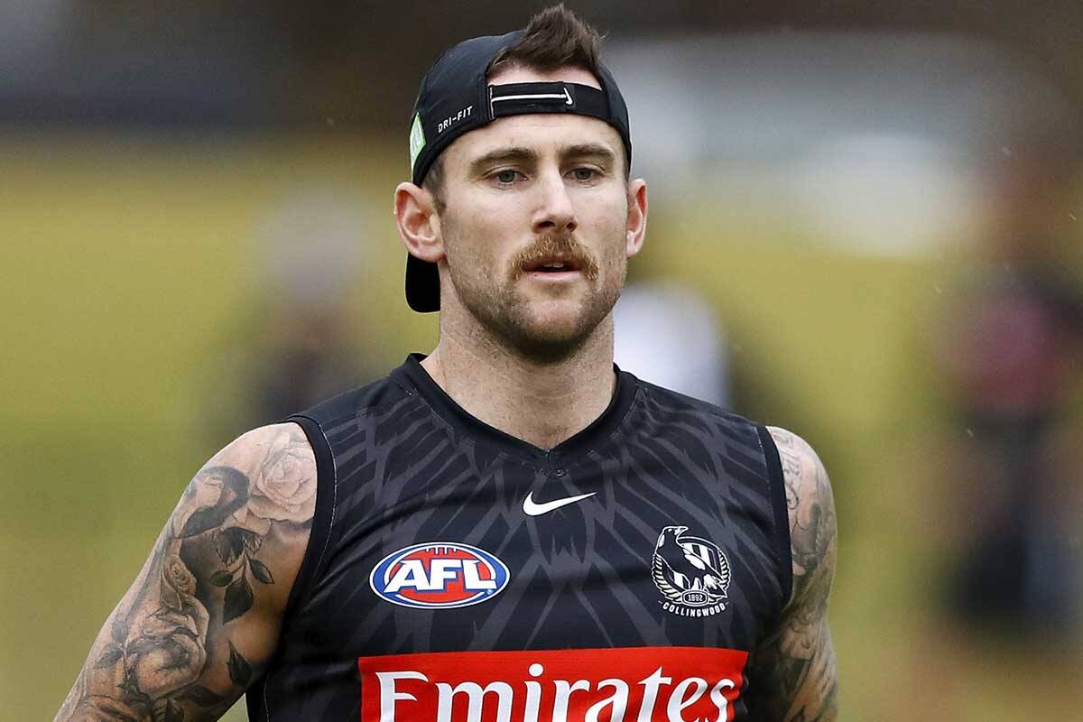 Article image for Collingwood star claps back at Ed Langdon’s ‘one-trick pony’ jibe