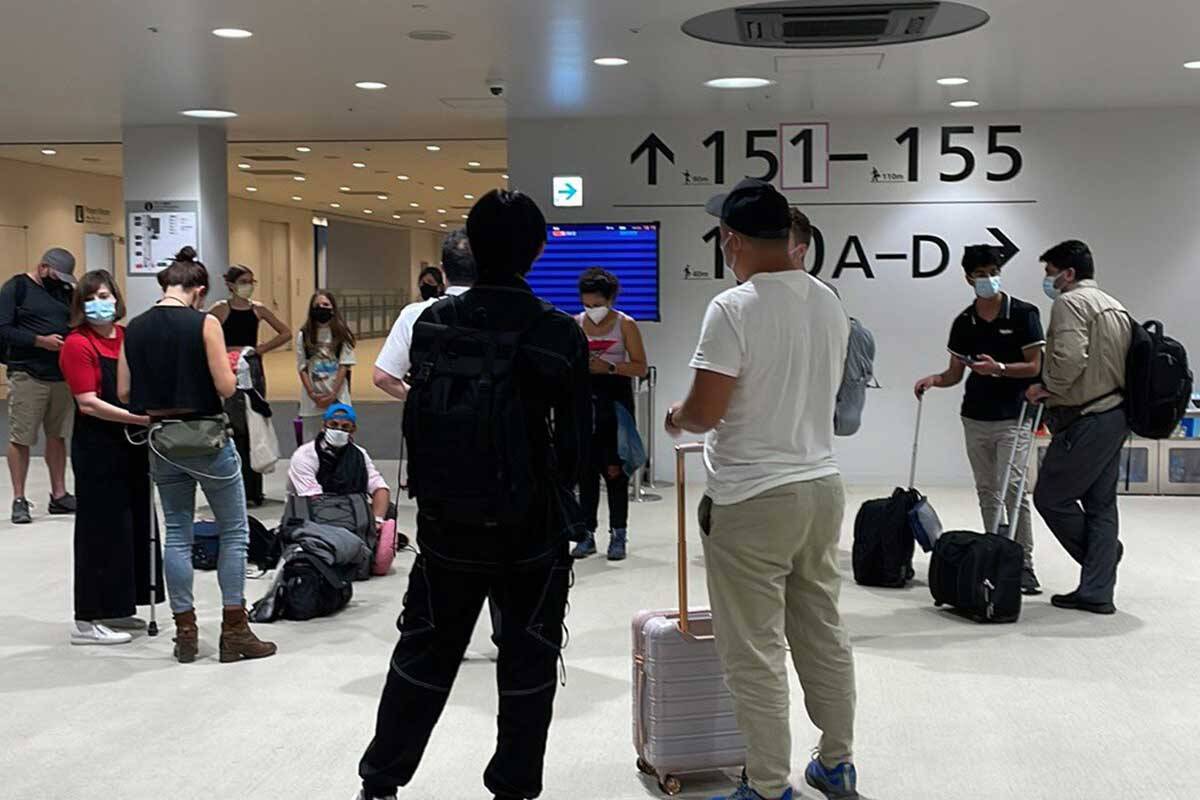 Article image for Australian travellers left stranded at Japanese airport without food, water or a bed