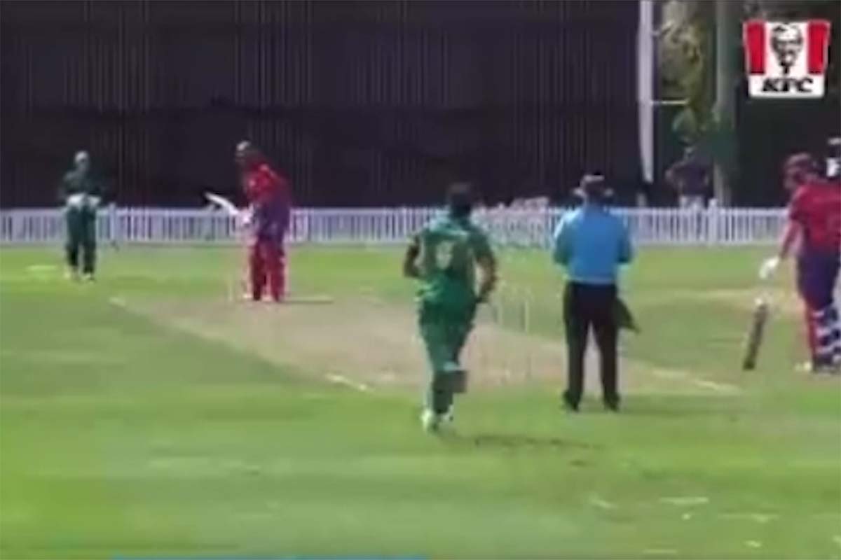 Man unleashes on cricketer who hit his parked car