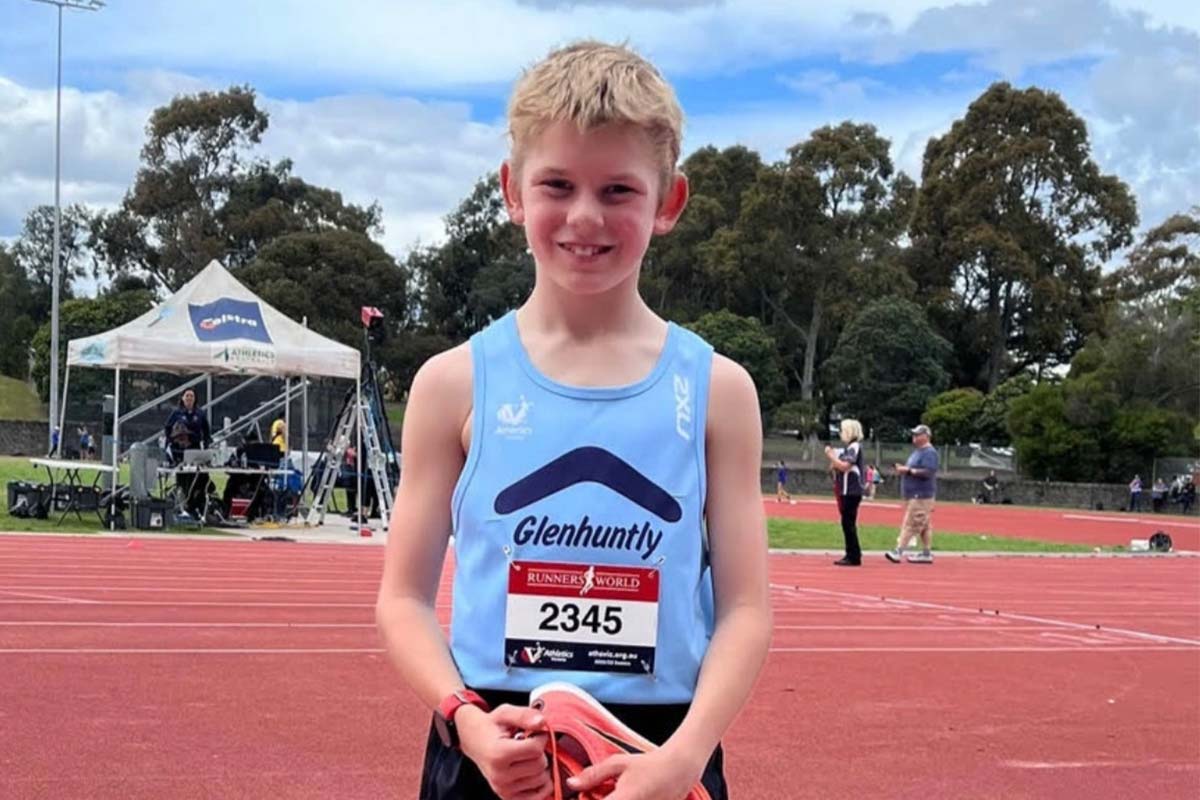 Tenyearold Melbourne runner sets unofficial world record
