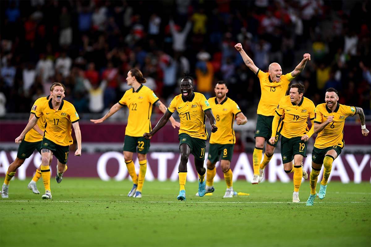 Article image for Socceroos protest against Qatar’s human rights record