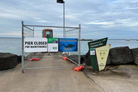 Anglers ‘devastated’ by sudden Portsea Pier closure