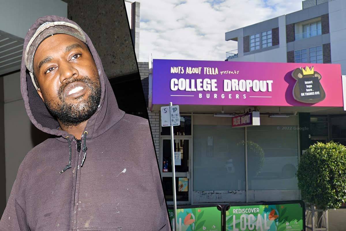 Article image for Fresh beef: Kanye West sues ‘humble’ Melbourne burger shop
