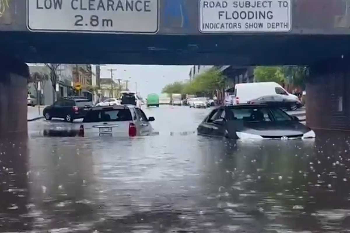SES pleads with drivers as heavy rain sparks flash flooding