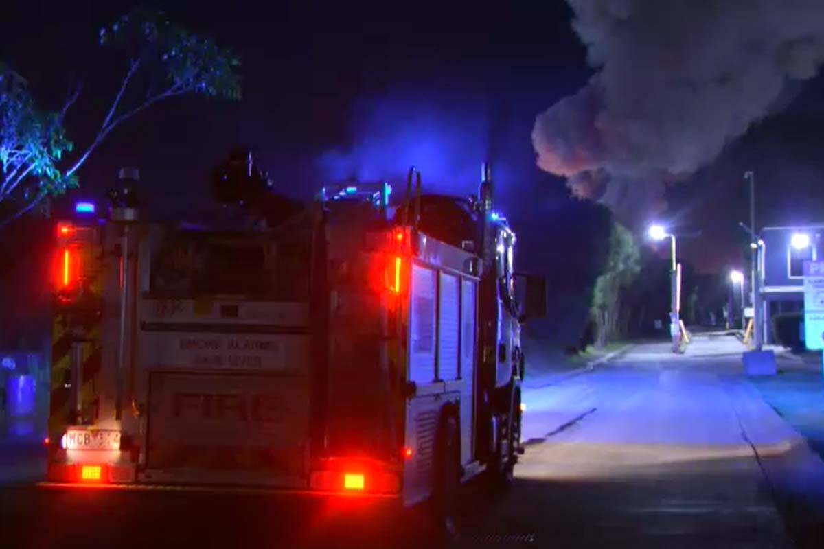 Article image for Major fire breaks out at recycling facility in Melbourne’s west