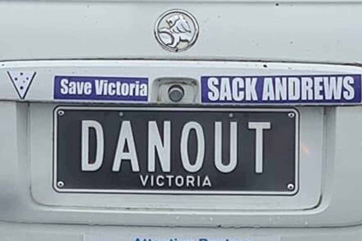 Article image for Victorian man has car registration plates cancelled due to ‘offensive’ nature