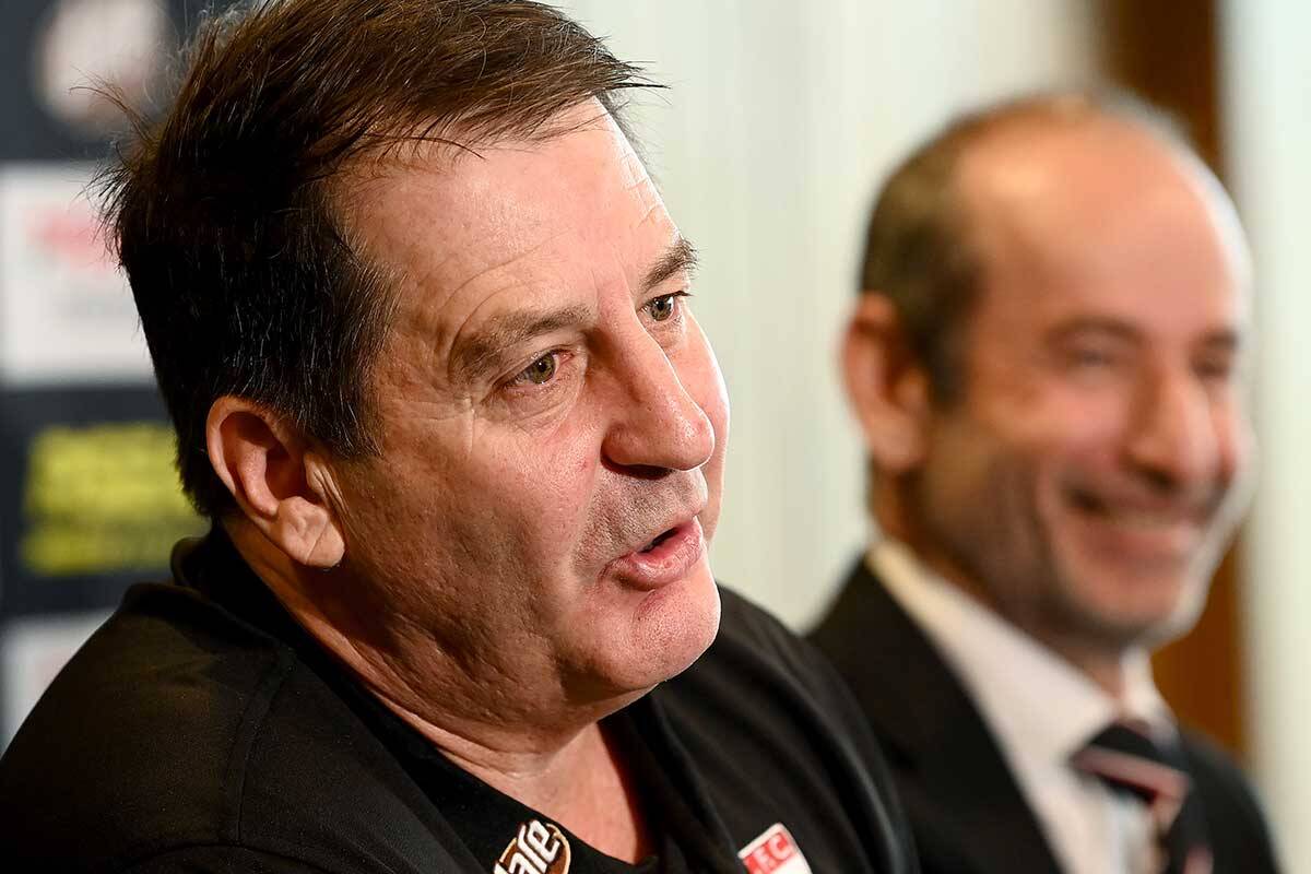 Article image for Ross Lyon responds to conjecture about assistant coach appointments