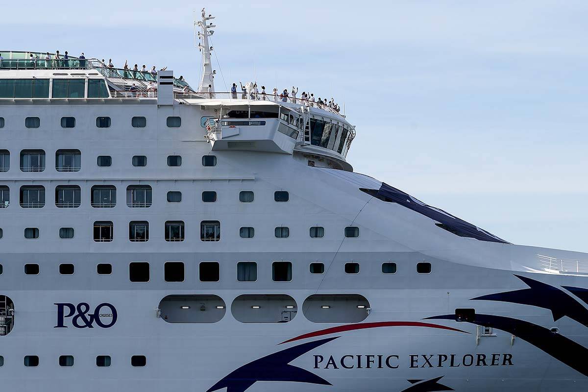 Article image for Woman found dead after falling from cruise ship off South Australia
