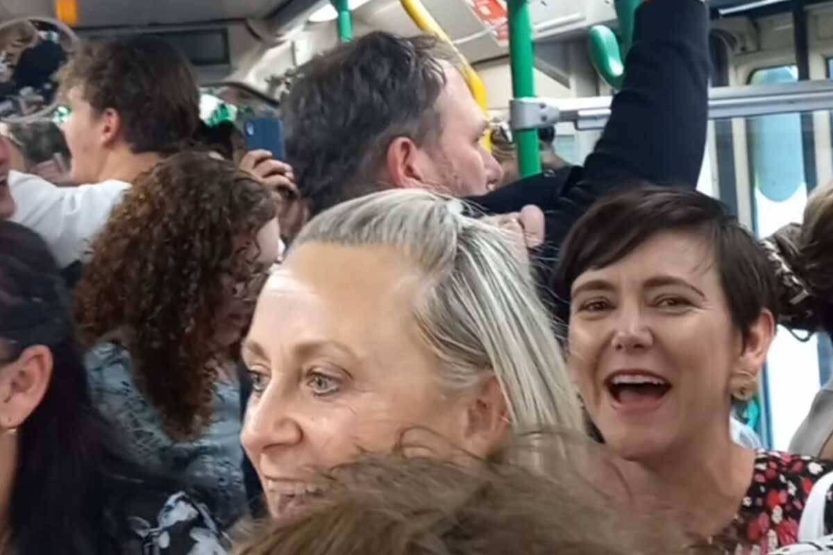 Article image for Billy Joel fans burst into song on Melbourne tram ahead of concert!