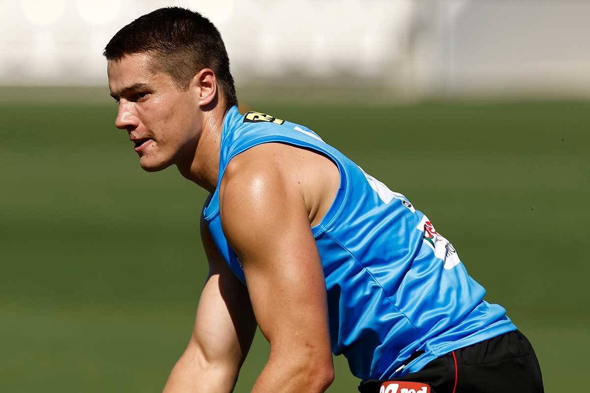 Article image for The life-changing push that has St Kilda’s new recruit feeling like ‘a different person’