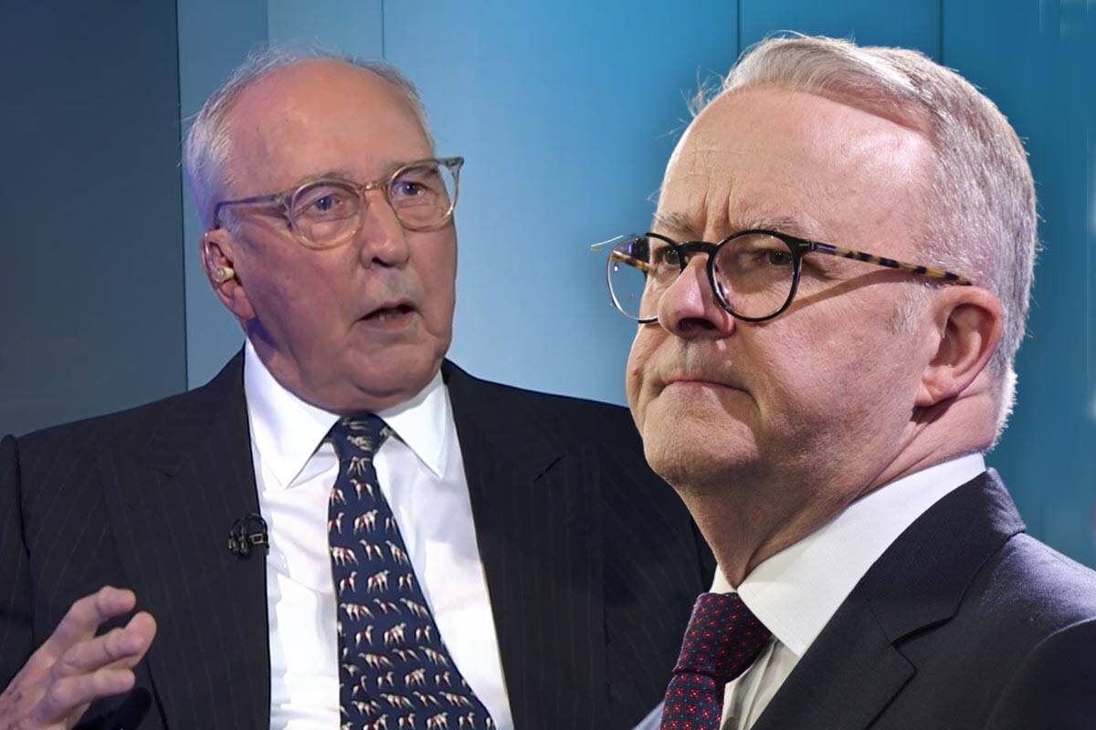 Article image for Anthony Albanese hits back at Paul Keating after scathing spray