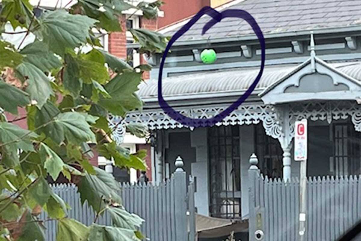 Article image for E-scooter helmet ends up on roof of home