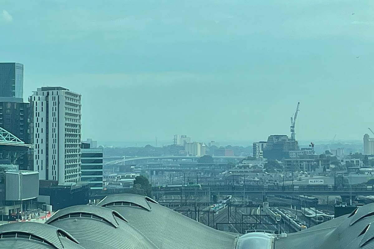 Article image for What’s causing the haze across Melbourne this morning