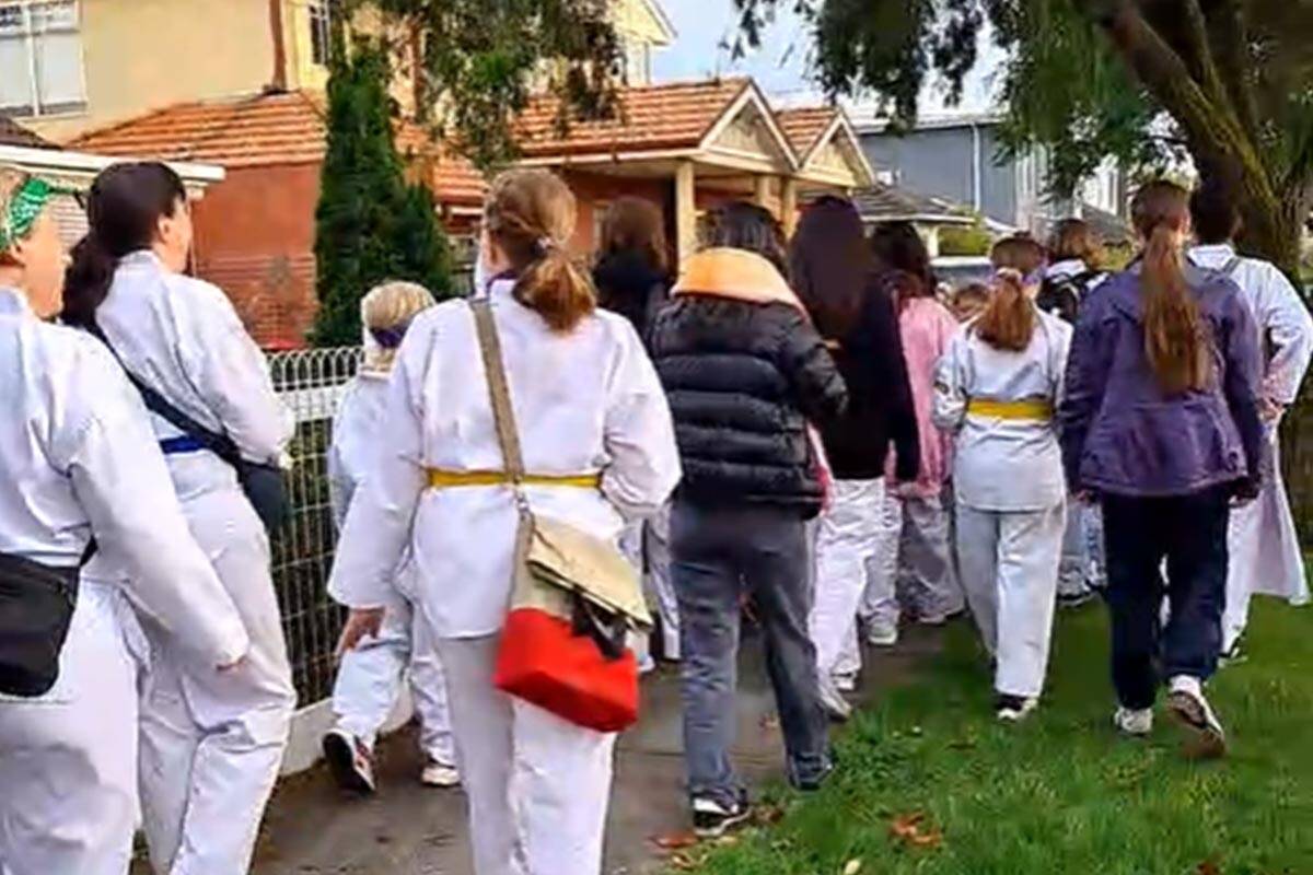 Article image for The unique way a taekwondo club raised funds for the Good Friday Appeal