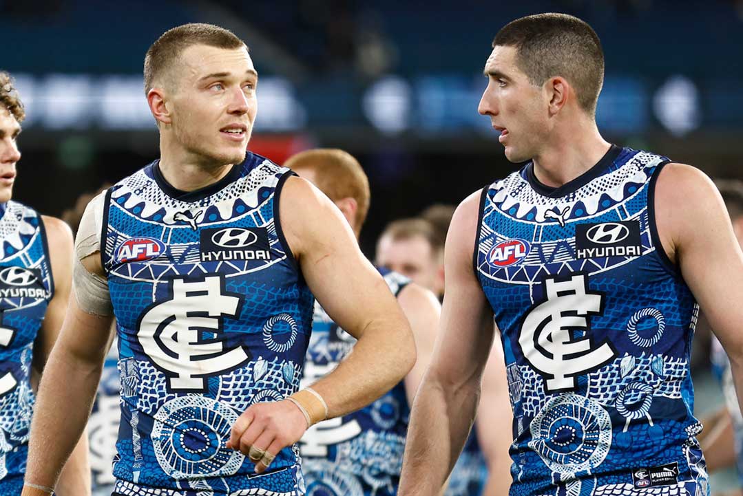 Article image for Tom Elliott addresses Carlton fan’s concern with Patrick Cripps report