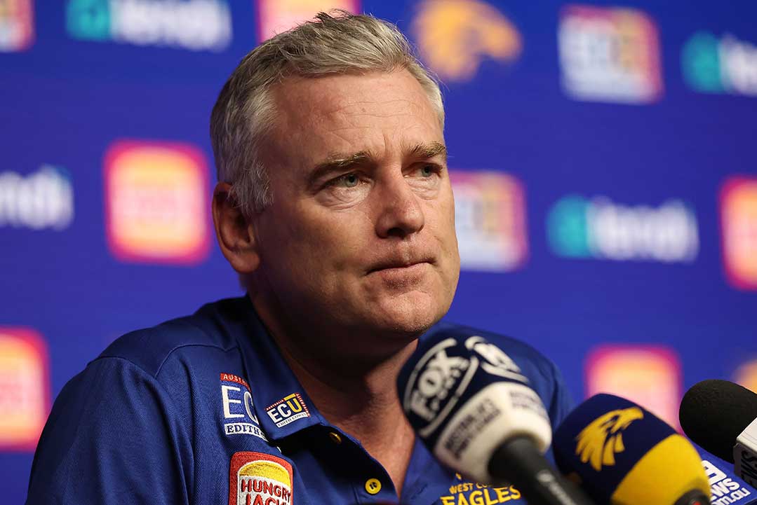 Article image for Club tweet sparks confusion over Adam Simpson reports