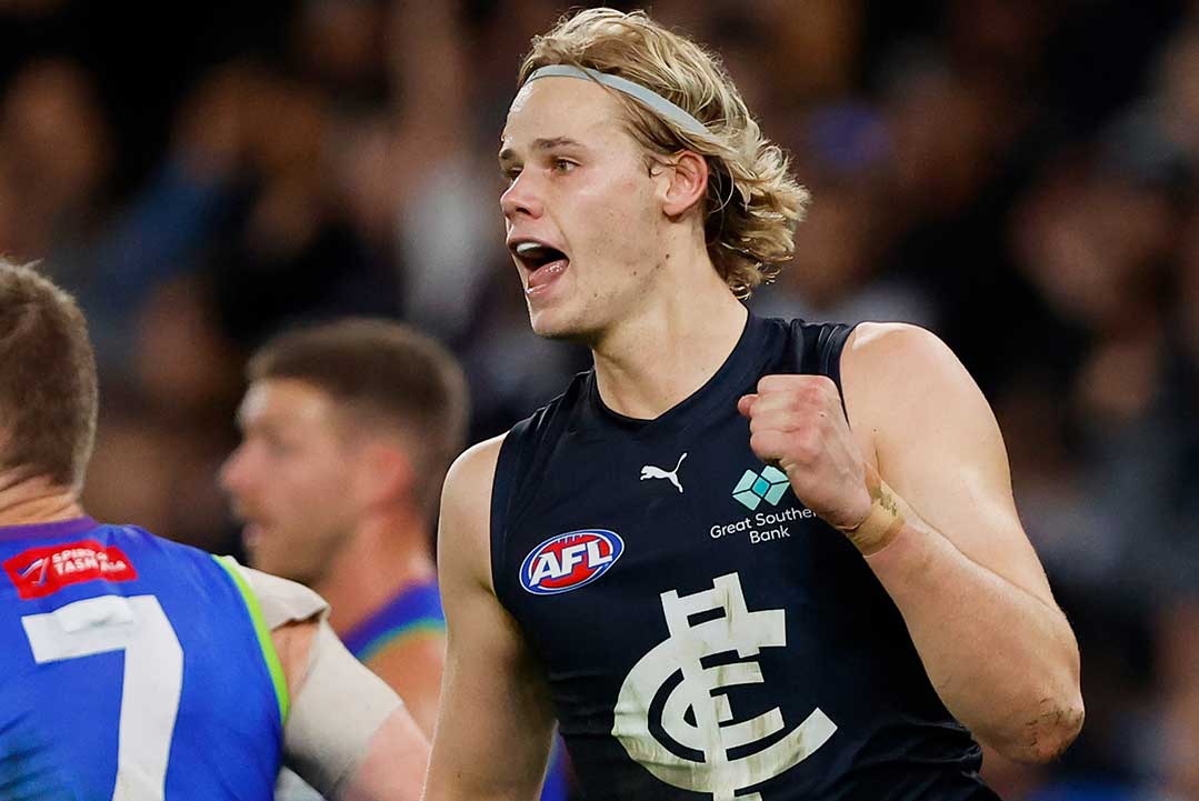 Article image for Carlton star admits teammate has big decision to make on future