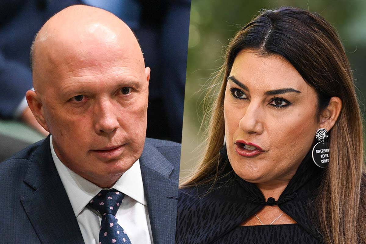 Article image for ‘Has a lot of issues’: Peter Dutton takes aim at Lidia Thorpe