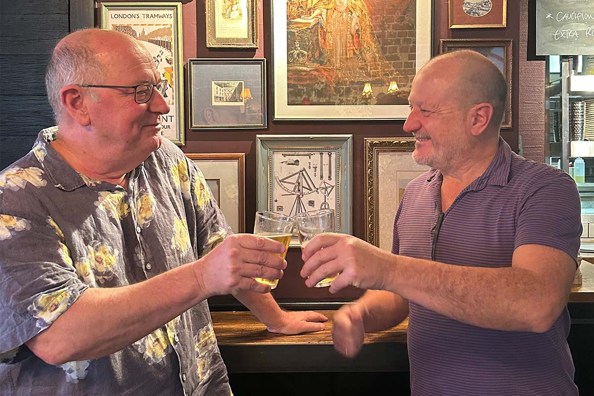 GALLERY: Ross & Russel explore London!