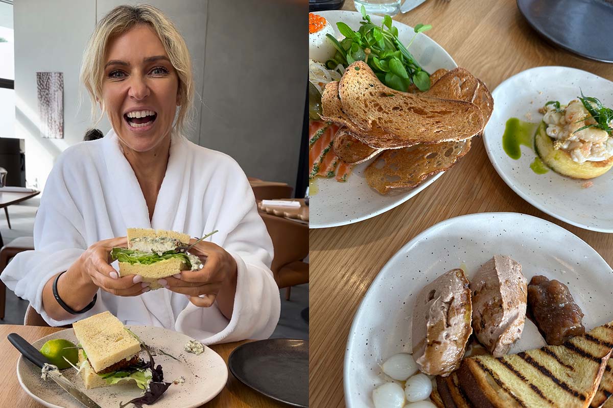 Jacqui Felgate reviews a restaurant where you're encouraged to dine in a robe
