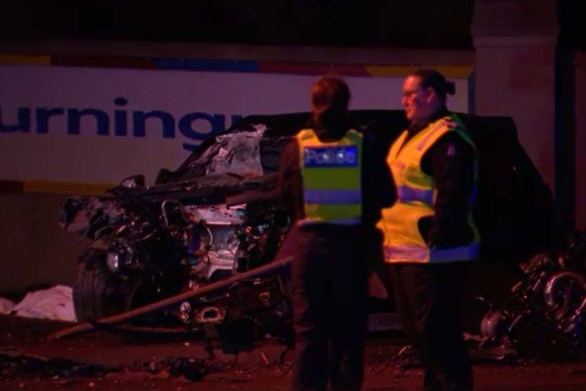 Article image for South Gippsland Hwy closed after truck and car collide