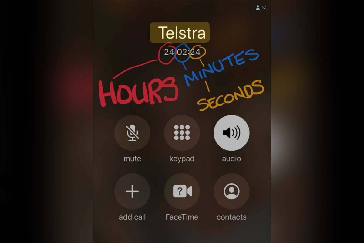 Article image for Woman spends 24 HOURS on hold to Telstra