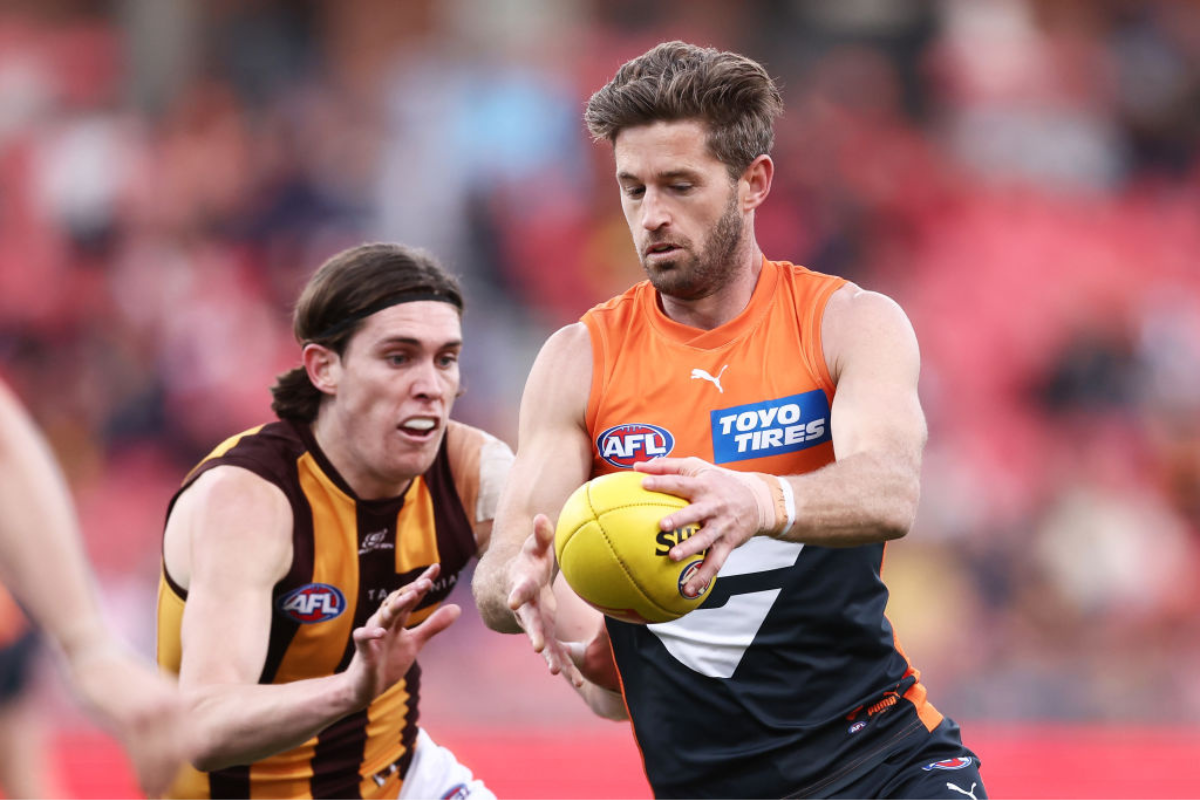 Article image for GWS star Callan Ward on playing golf and having fun playing footy