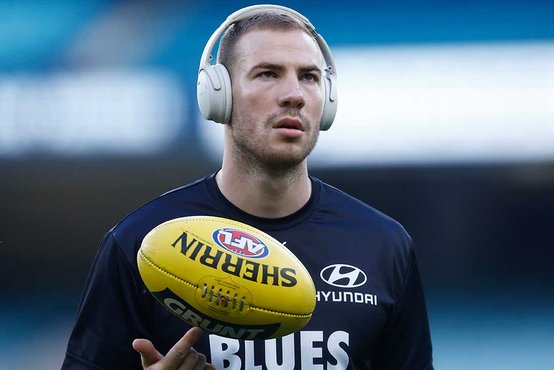 Article image for Harry McKay’s cheeky response to suggestions Carlton should trade him!