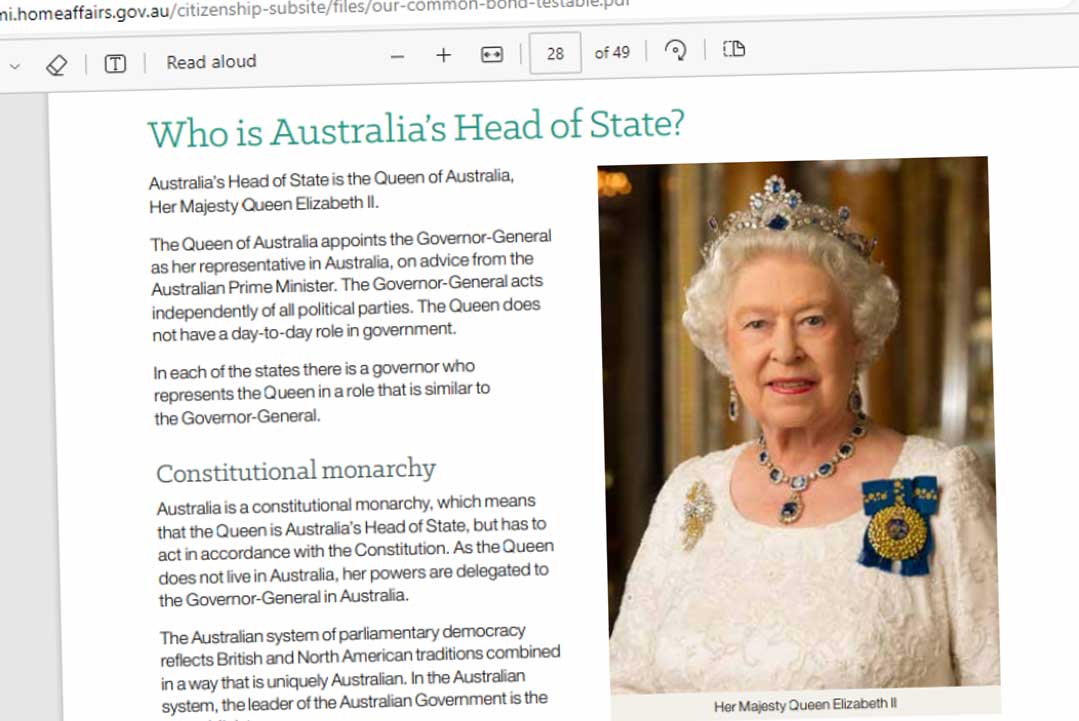Article image for The citizenship test question would-be residents need to answer incorrectly to get ‘right’