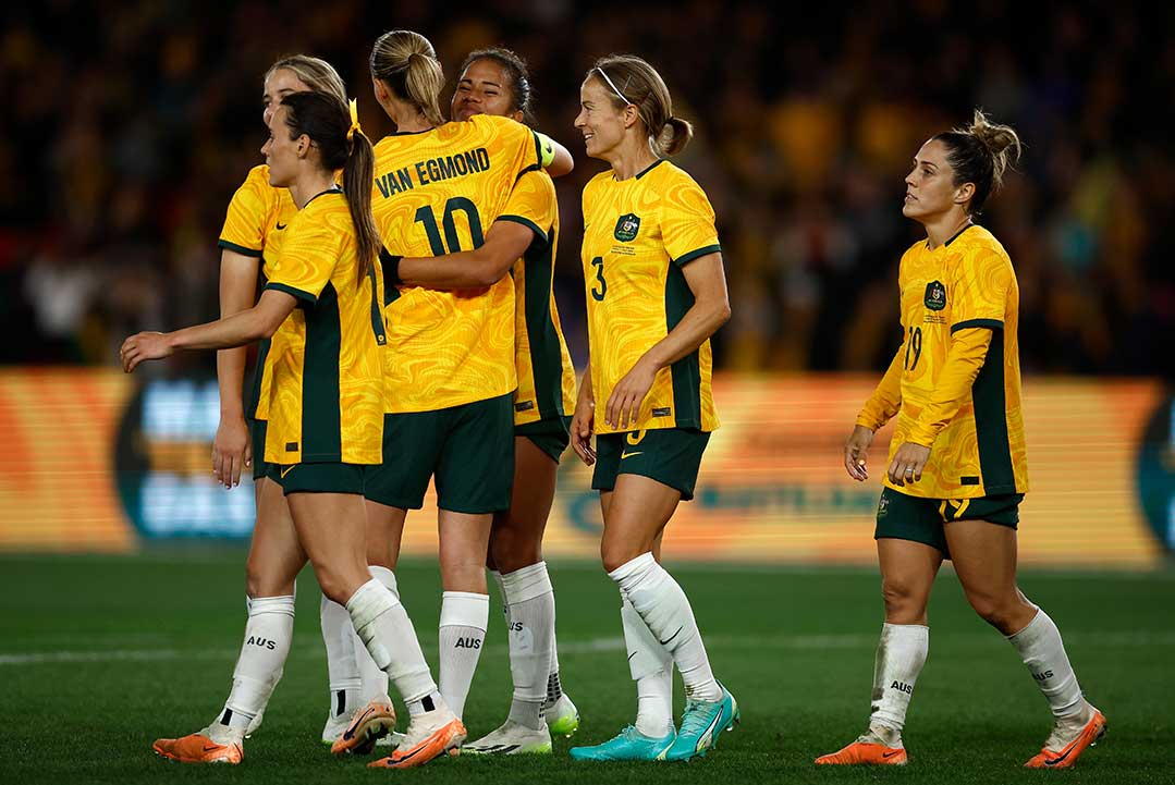 Article image for Matildas call out gender pay gap ahead of women’s World Cup