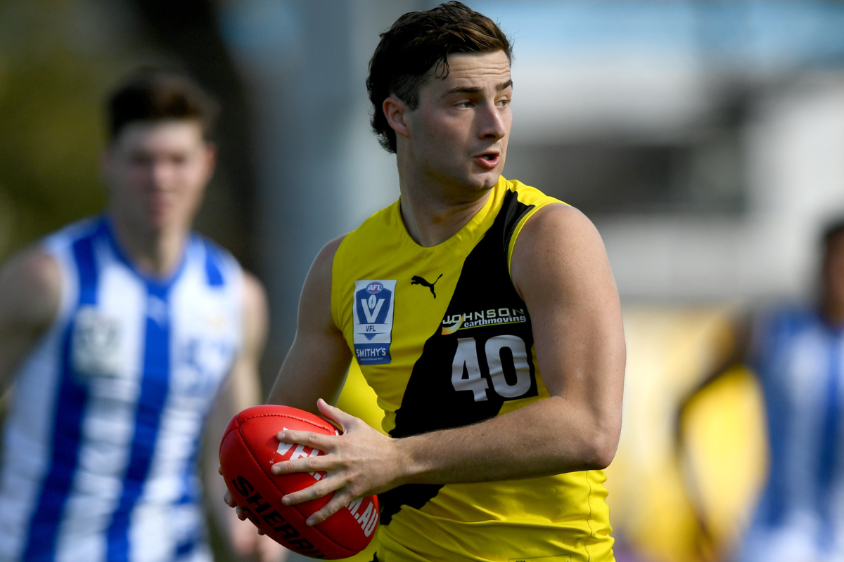 Article image for Richmond player involved in ugly off-ball incident in the VFL