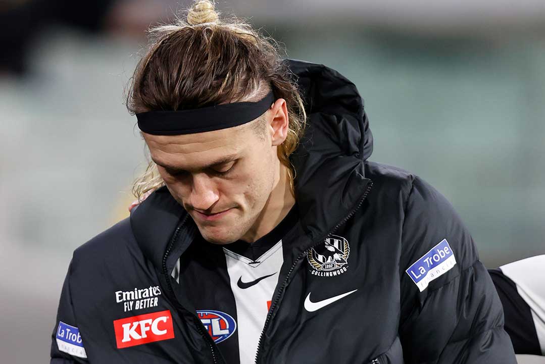 Article image for LATEST: Darcy Moore won’t be back before finals