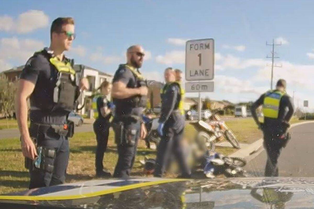 Article image for Three teens arrested, dirt bikes seized after dangerous incident in Melbourne’s west