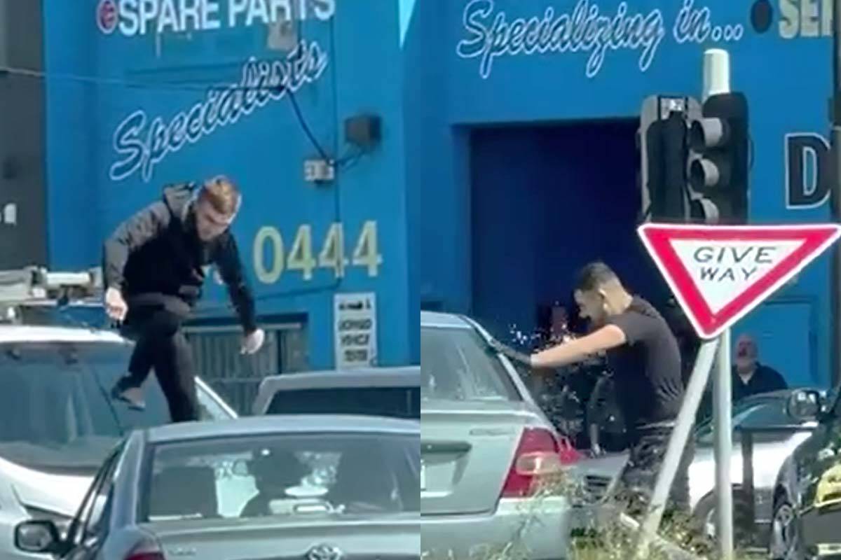 Article image for Terrifying Fawkner road rage incident captured on camera